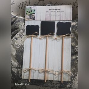 SHEFFIELD HOME Chalkboard Markers multi use 3 pack NWT